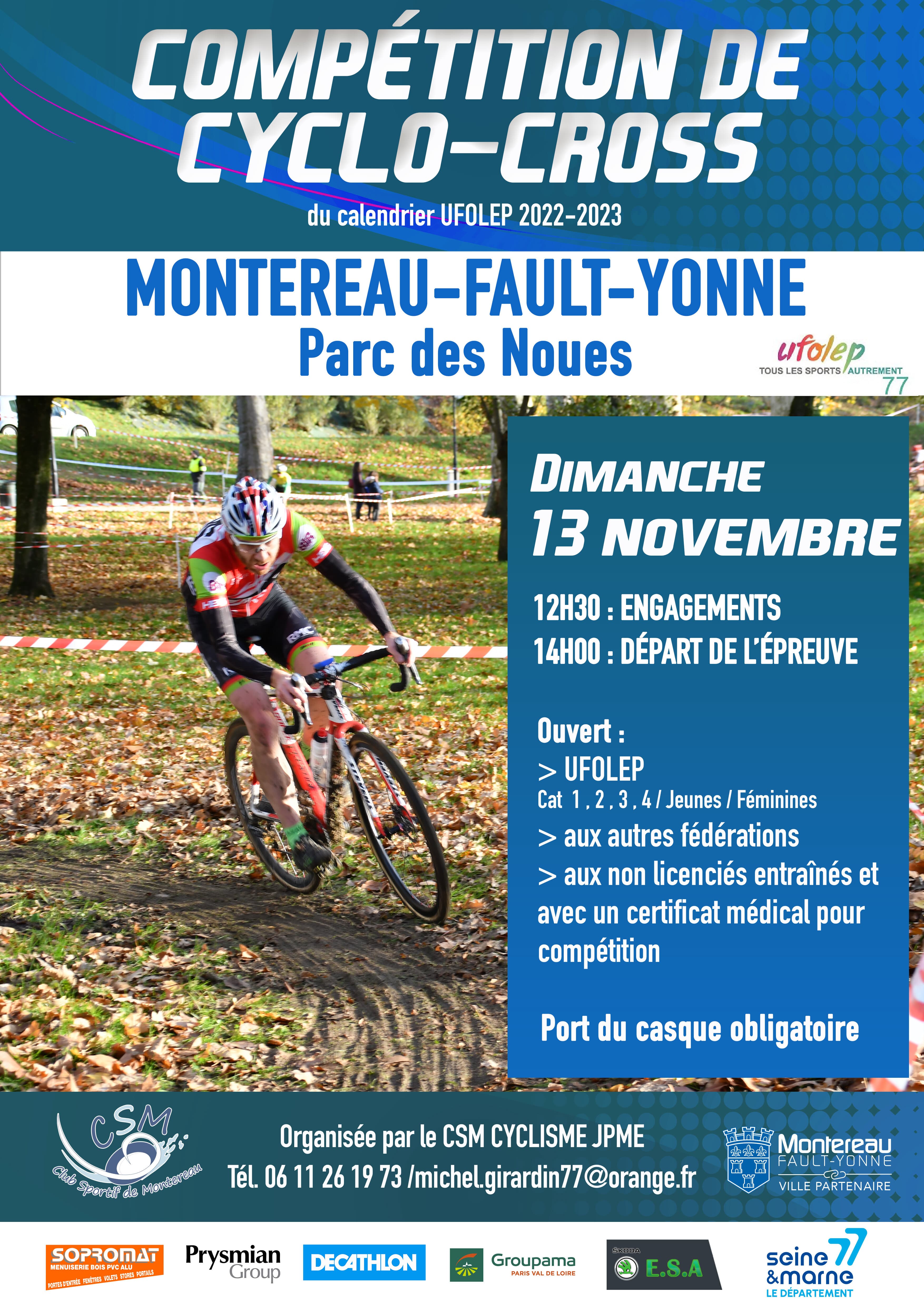 Cyclocross 20222023 UFOLEP 77 Cyclosport Cyclocross 20222023 UFOLEP 77 Cyclosport